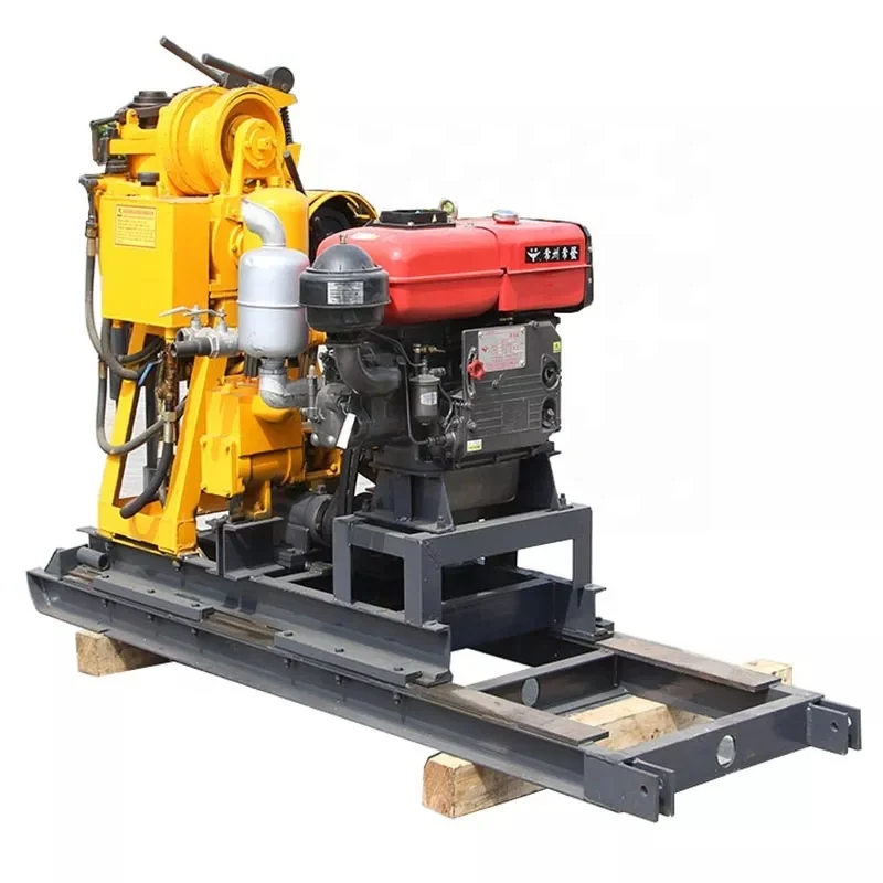 China Manufacturer Hydraulic Borehole Well Drilling Machine 200m Portable Deep Geological Diamond Soil Sample Core Drilling Rig