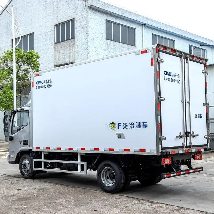 Маленький мобильный морозильник Guoli Dongfeng Tianjin KR холодильник грузовик фургон для мороженого