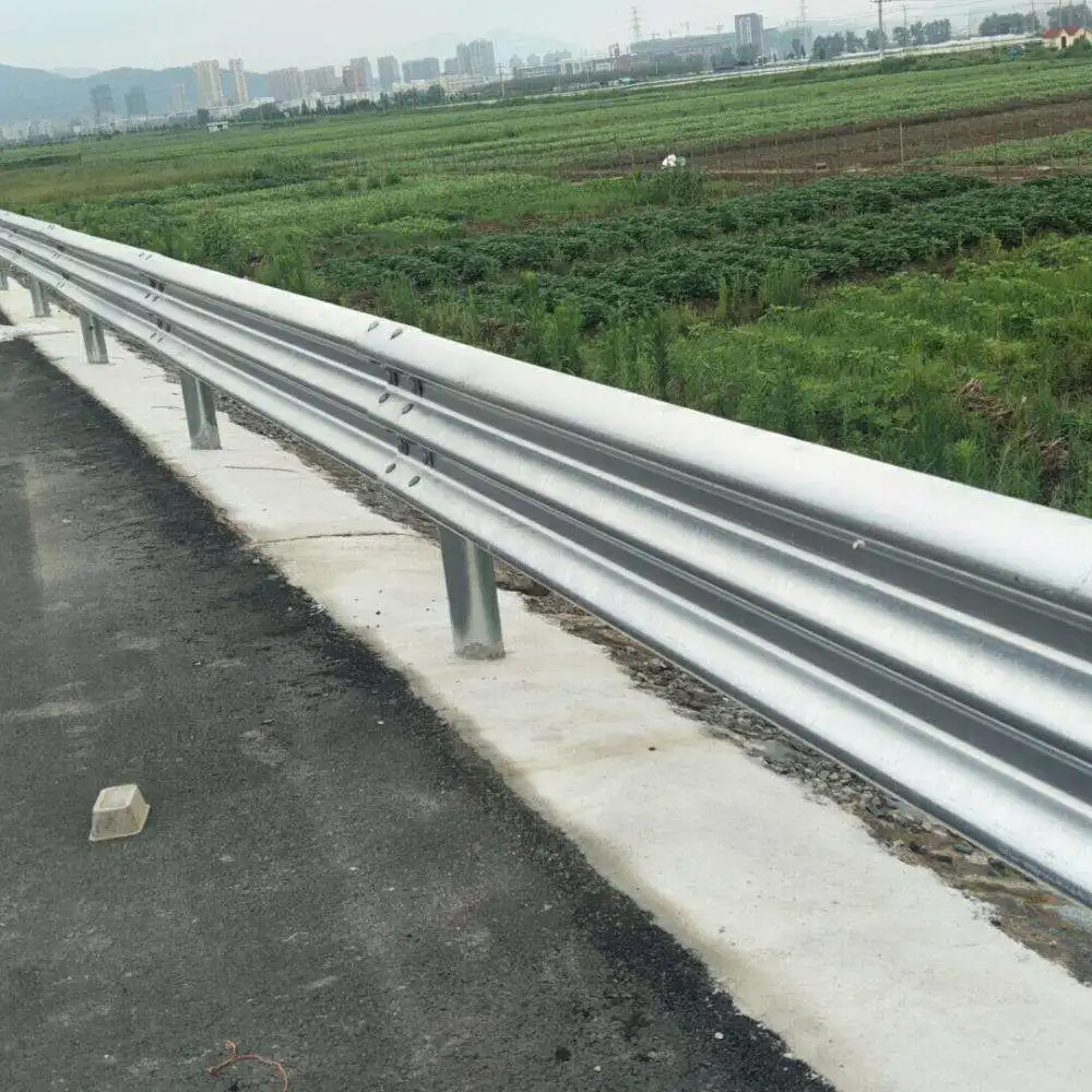 Anti Crash Armco Flex Beam Guardrail AASHTO M180 Highway Road Safety Barrier Anti Collision Barricades Highway Guardrail