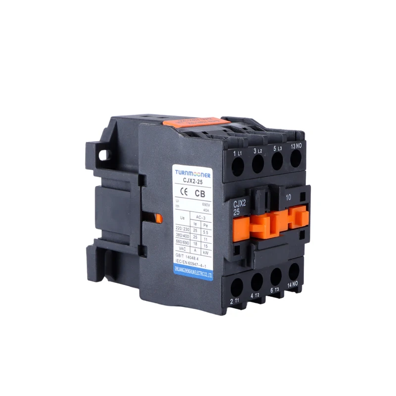 CJX2-25/32 contactor CJX2 25a 32a magnetic electrical  ac contactor 110v 220V ac4 china switch 3 phase contactor