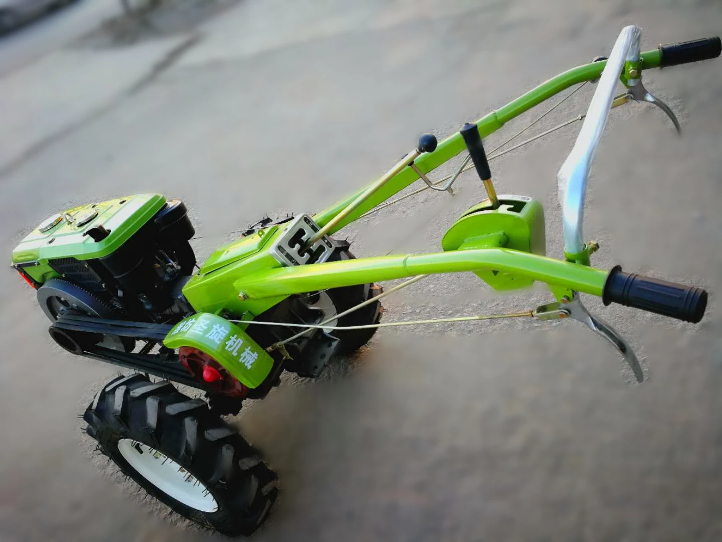 Mini farm tractor 8hp 10hp 12hp 15hp two wheels diesel walking tractors hot sale