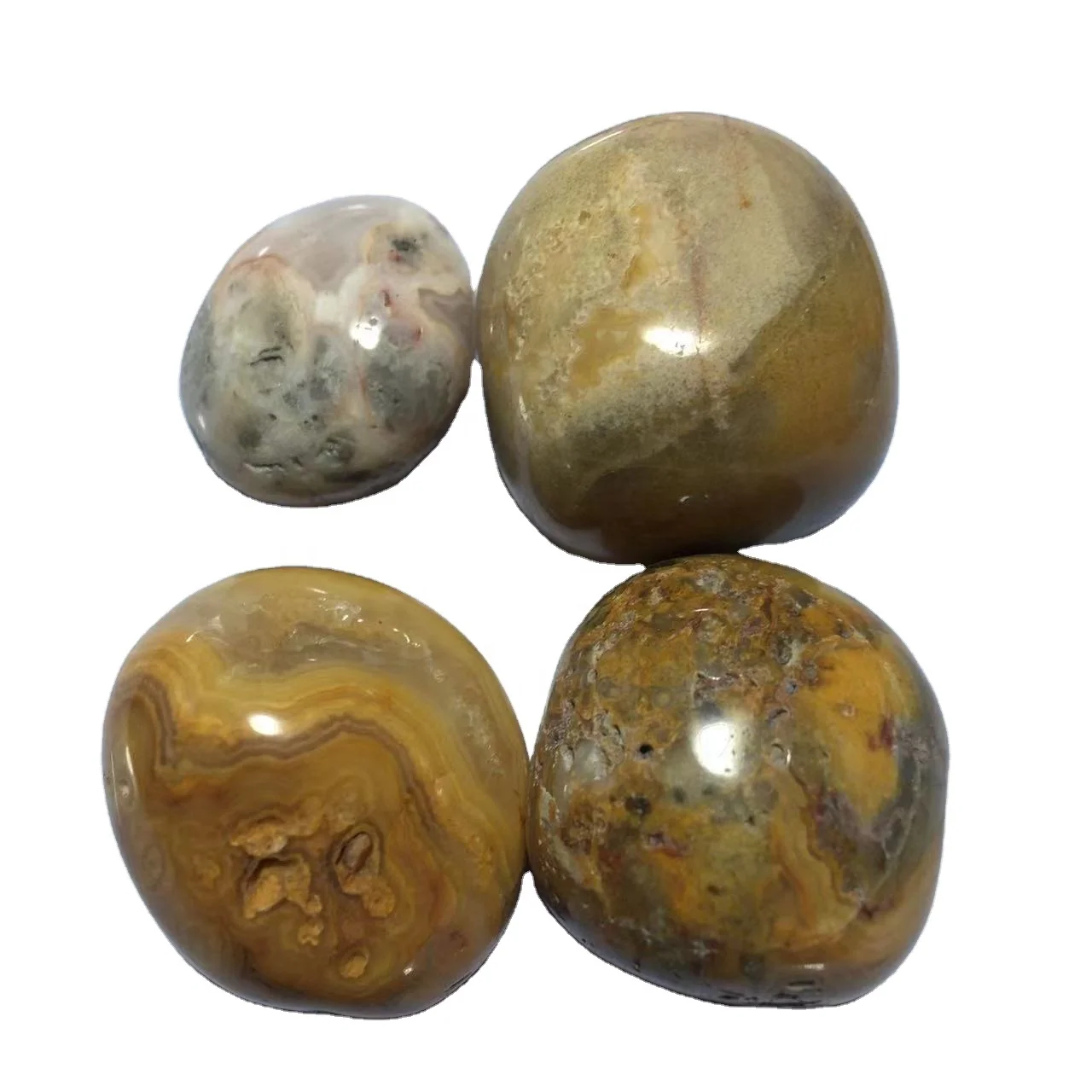 Wholesale natural gem mad agate crystal gravel polishing healing feng shui stone crystal stone price