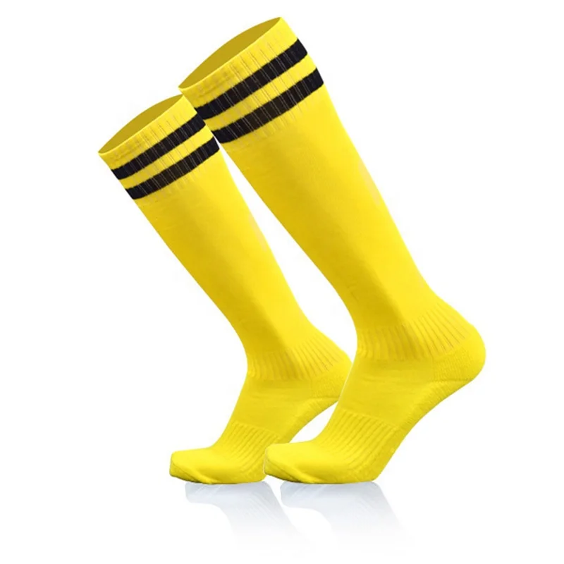 Factory Custom High Quality Print Embroidery Short Long Anti Slip Compression Soccer Football Men Sport socks