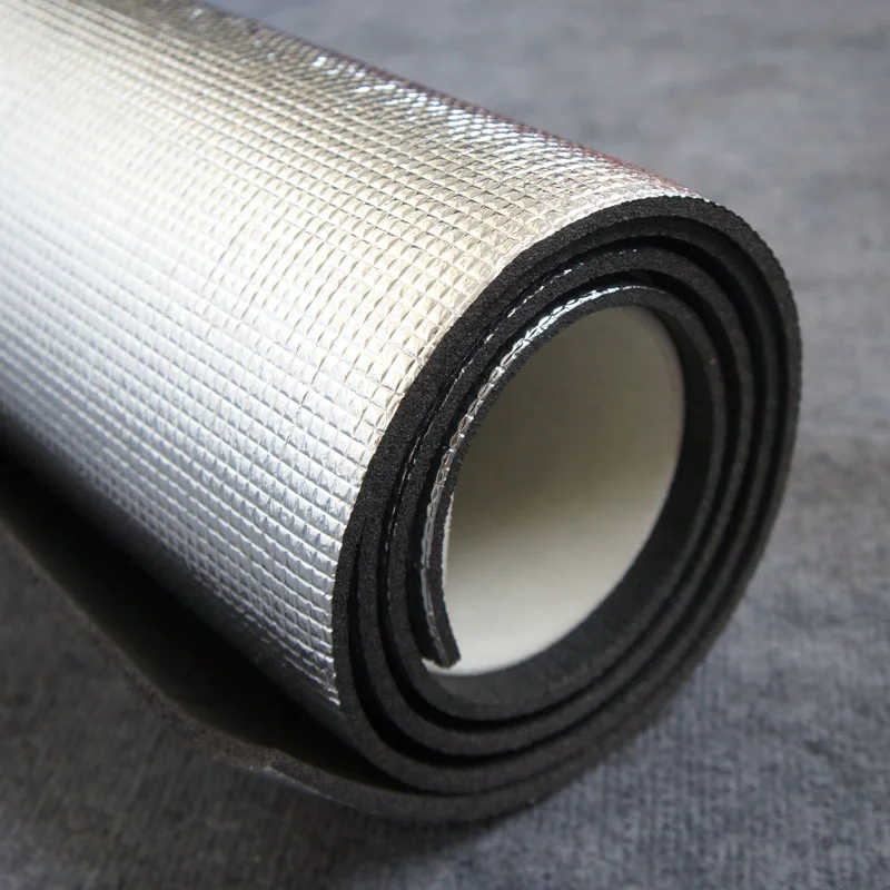 TantuThickened 1cm foamed aluminum foil camping mat outdoor foamed floor mat aluminum foil waterproof Aluminum film sleeping mat