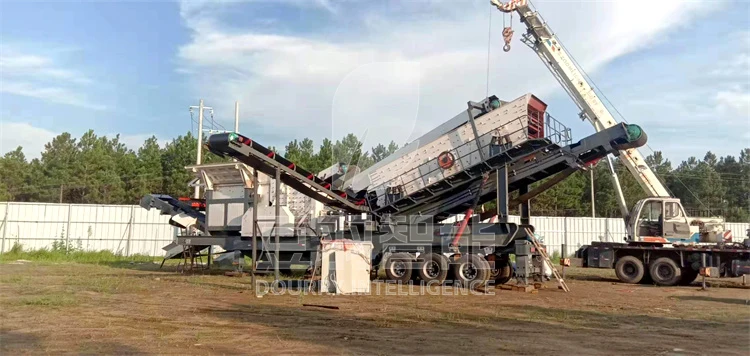Portable Aggregate Plants Mobile Crusher For Making Sand And Gravel