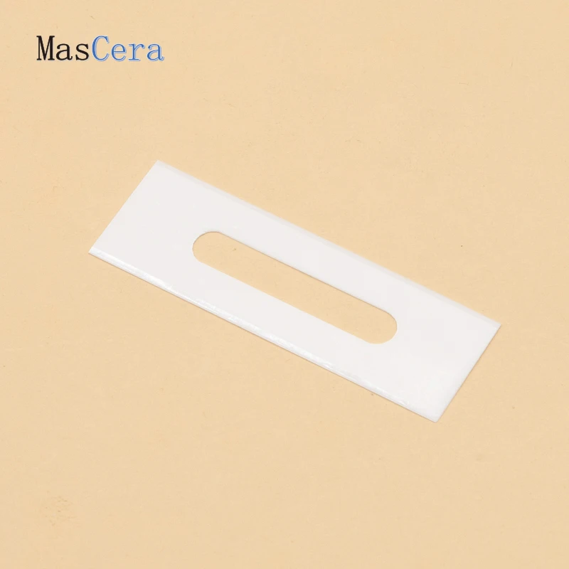 Slotted Zirconia ZrO2 Ceramic Cutting Blade