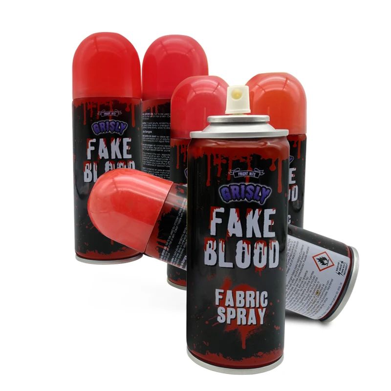 Halloween Party Special Effects Makeup Blood Splatter Liquid Fake Blood Spray for Zombie blood
