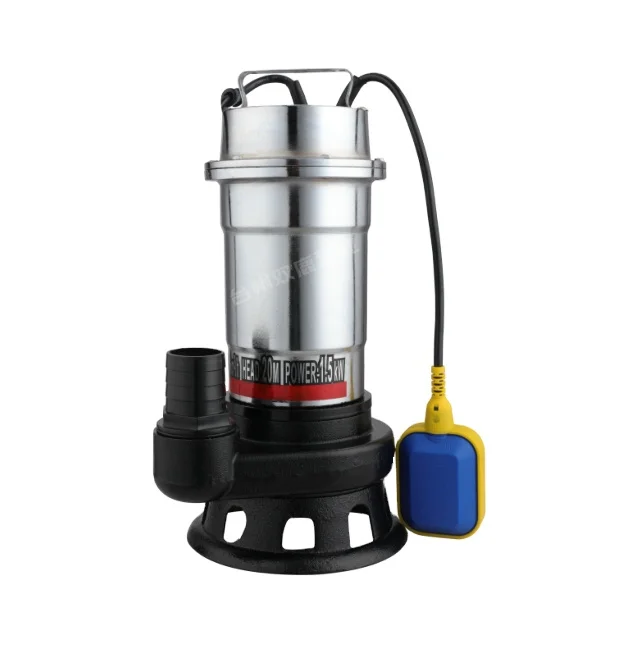 WQK Solar Submersible Pump with Cutting Impeller for Flooding and Vacuum for Drinking Water Treatment