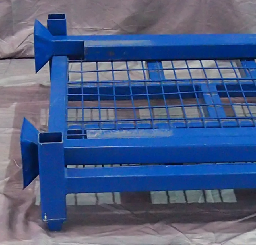 BHK30 сверхмощный Штабелируемый складной стальной стеллаж для поддонов по низкой цене