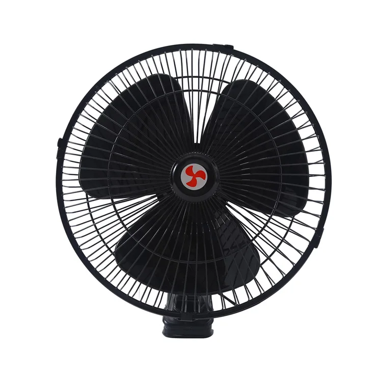 Оптовая продажа, дешево, хорошее качество, низкий уровень шума, 10 дюймов, 24 В, полностью черный, мощный, колеблющийся, Электрический охлаждающий автомобильный вентилятор, Воздушные Охладители