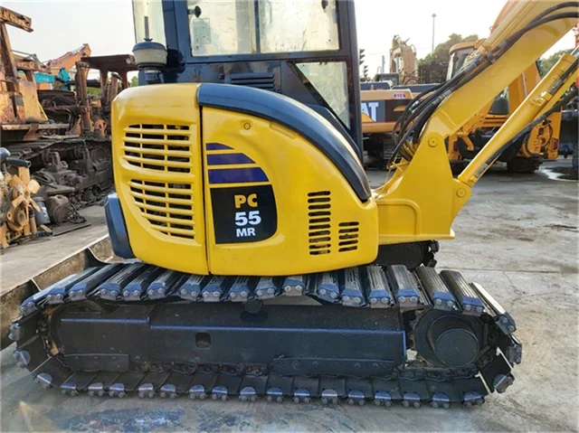 Хорошая цена японский оригинальный экскаватор komatsu pc55 pc55mr 1 тонна 2 тонны 3 4 5 6 тонн бывший в употреблении