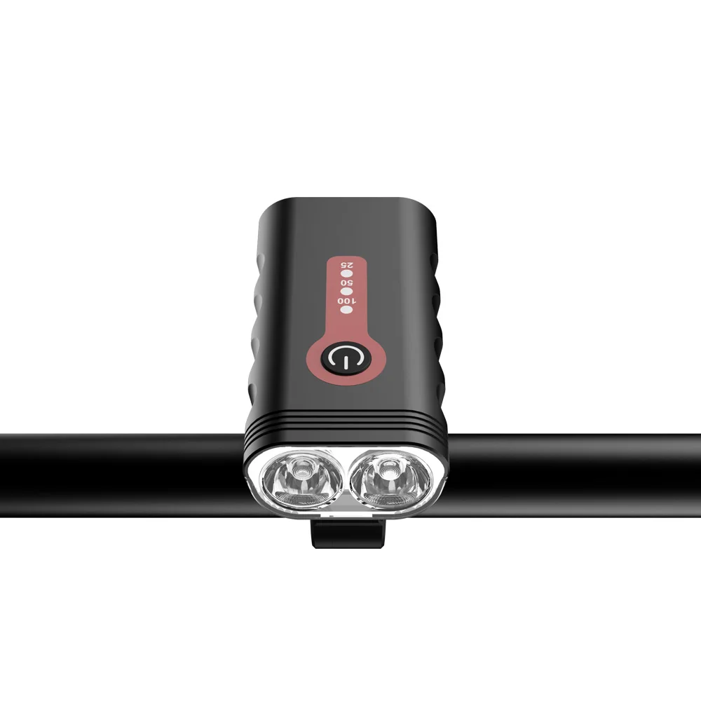 2 XML T6 LED Rechargeable Bike Light Set Headlamp Bike Light Bicycle Front Head Light