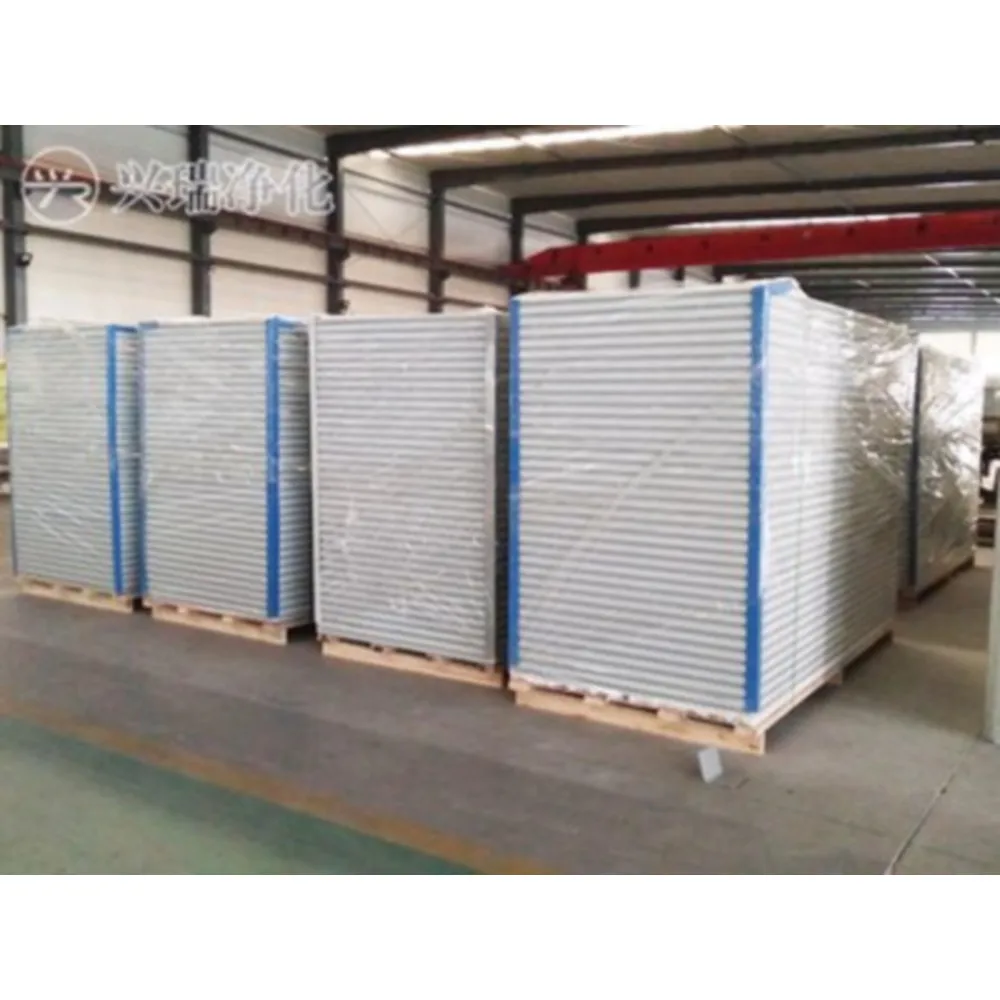 Hot Selling Decorative Pu   Insulated Wood Rock Wool Sandwich Panel