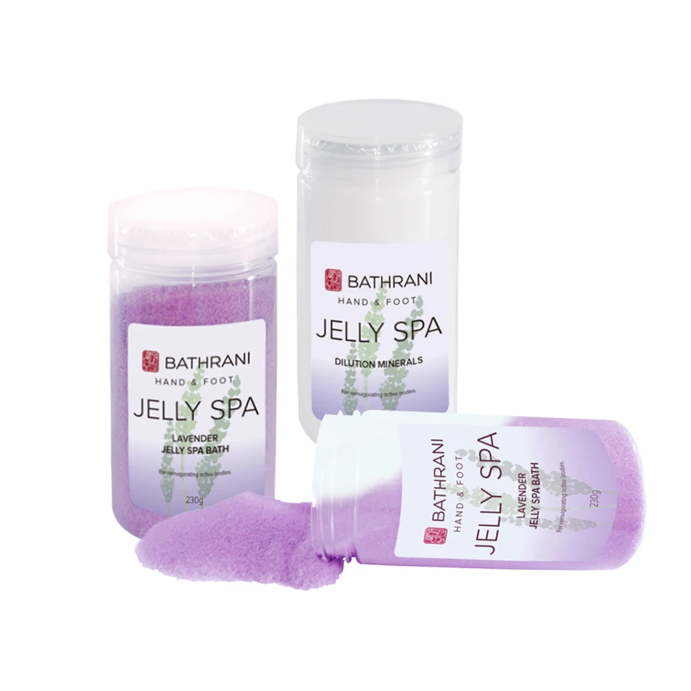 Manicure and Pedicure Supplies Crystal Jelly Spa Center Moisturizing And Skin Softening Gel Spa Foot Care Kit