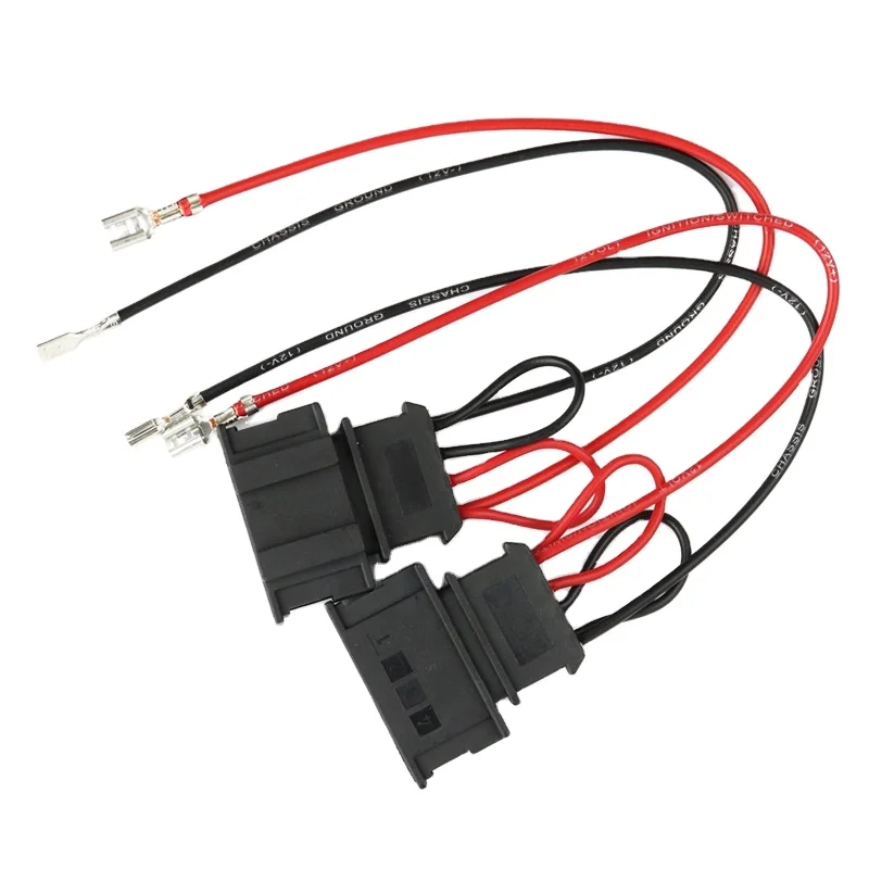 2Pcs Speaker Wiring Harness Wire Cable for VW Passat Seat Golf Polo Speakers Adapter Connector Adaptor Plug