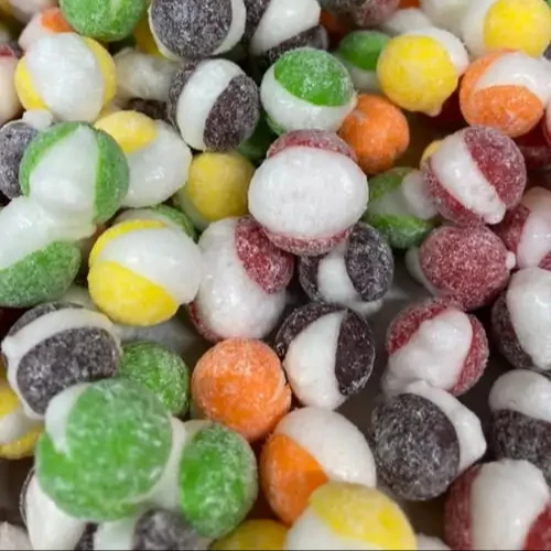Freeze Dried Rainbow OEM Factory Freeze Dried Sour Crunch Candy