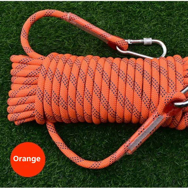 Factory custom High Altitude operation High-rise escape Rope Outdoor climbing Fire rescue ropes polyester nylon pp ropes