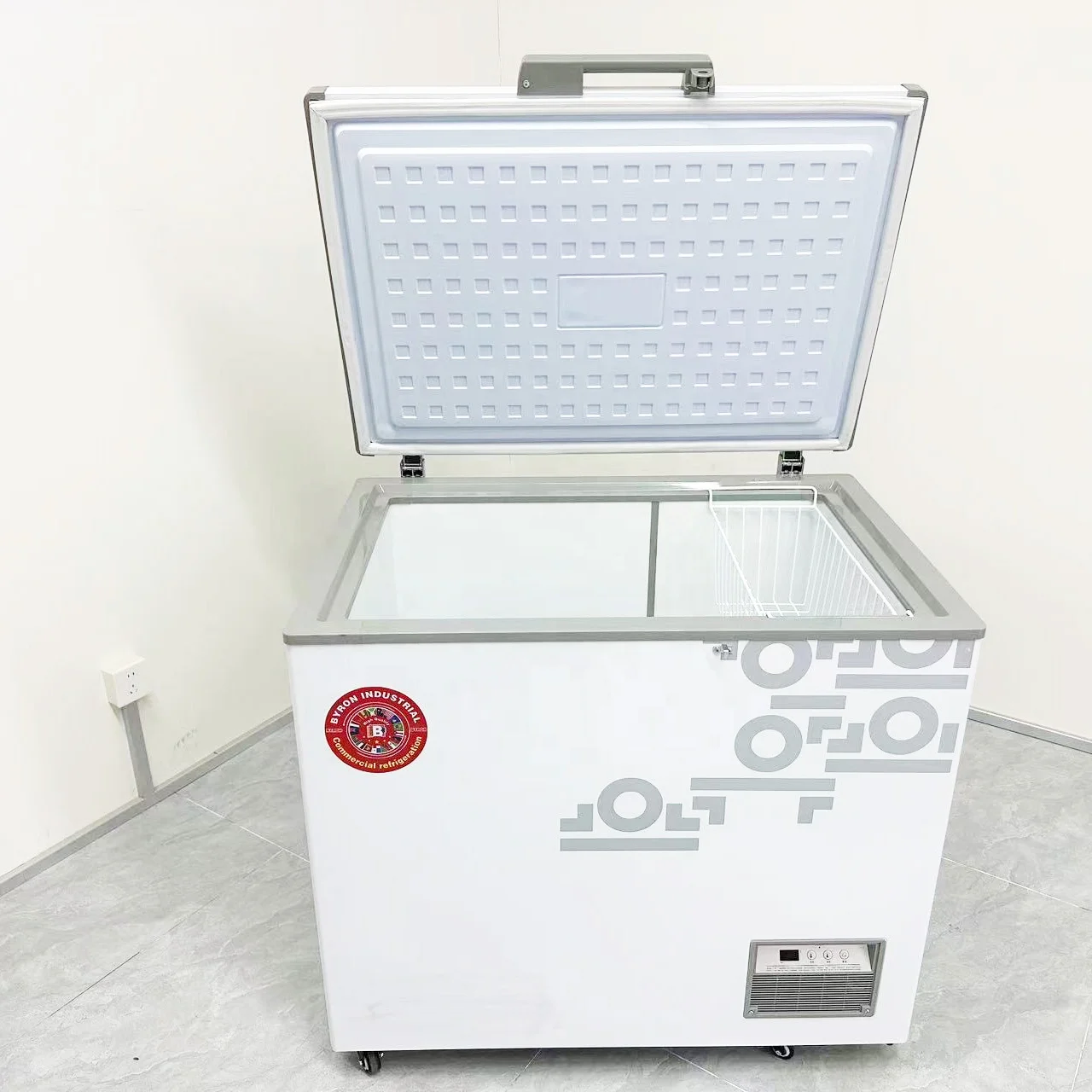 100L~2470L high quality commercial kitchen supermarket equipment commercial freezer