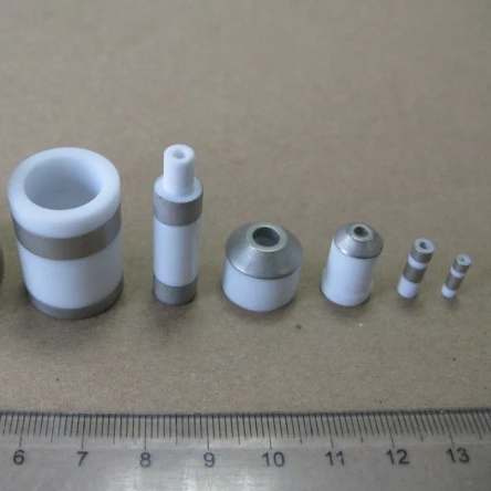Customized Industrial Metallized Ceramic Alumina Insulators