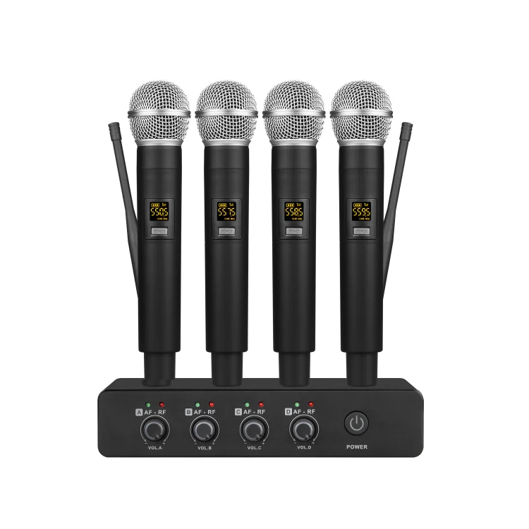 Professional Handheld Best UHF Wireless Microphone Dynamic Microphone