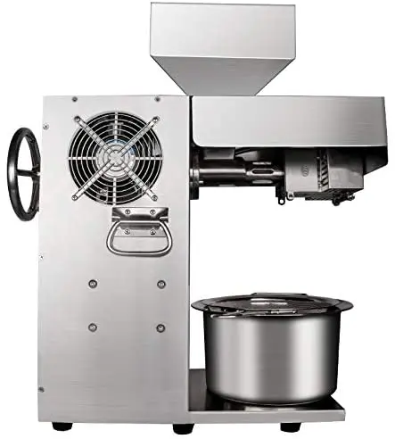 ML-20ZY Automatic stainless steel Family type cold and hot pressing mini oil press machine