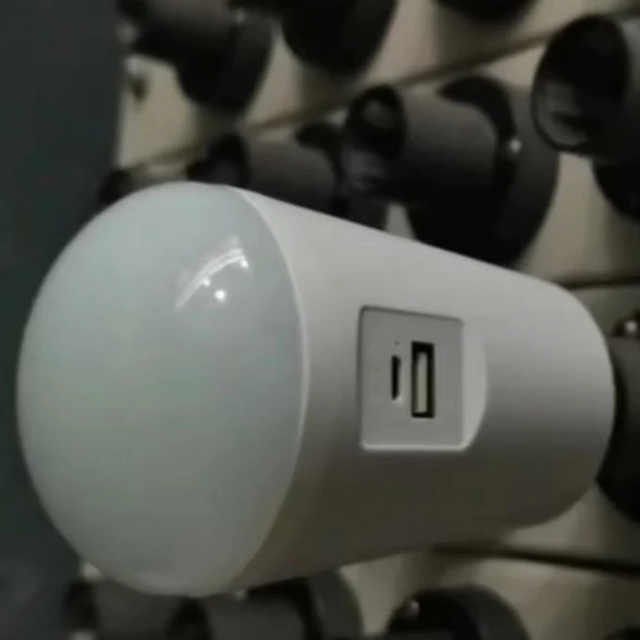 AC/DC USB Rechargeable Solar Portable Lamp Solar Home Bulbs Solar Led Emergency Light With Solar Panel