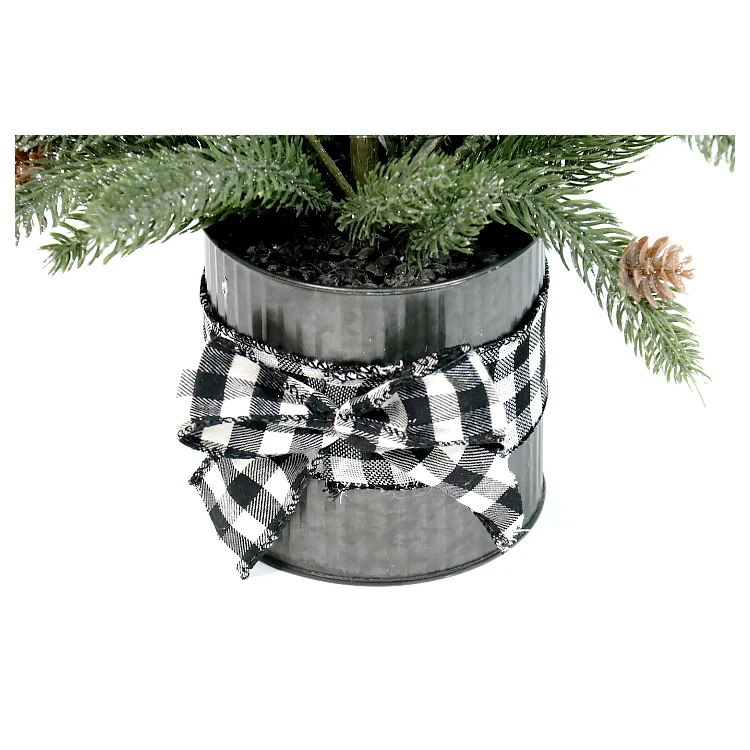 Mini Artificial Christmas Trees Mini Tabletop Christmas Tree Artificial Small Tiny Pine Tree for Xmas Holiday Room Tabletop