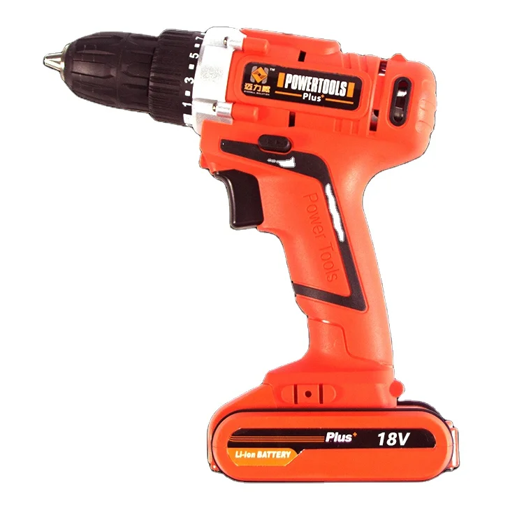 18 V Double Speed Lithium Electric screwdrivers Cordless Drill Set