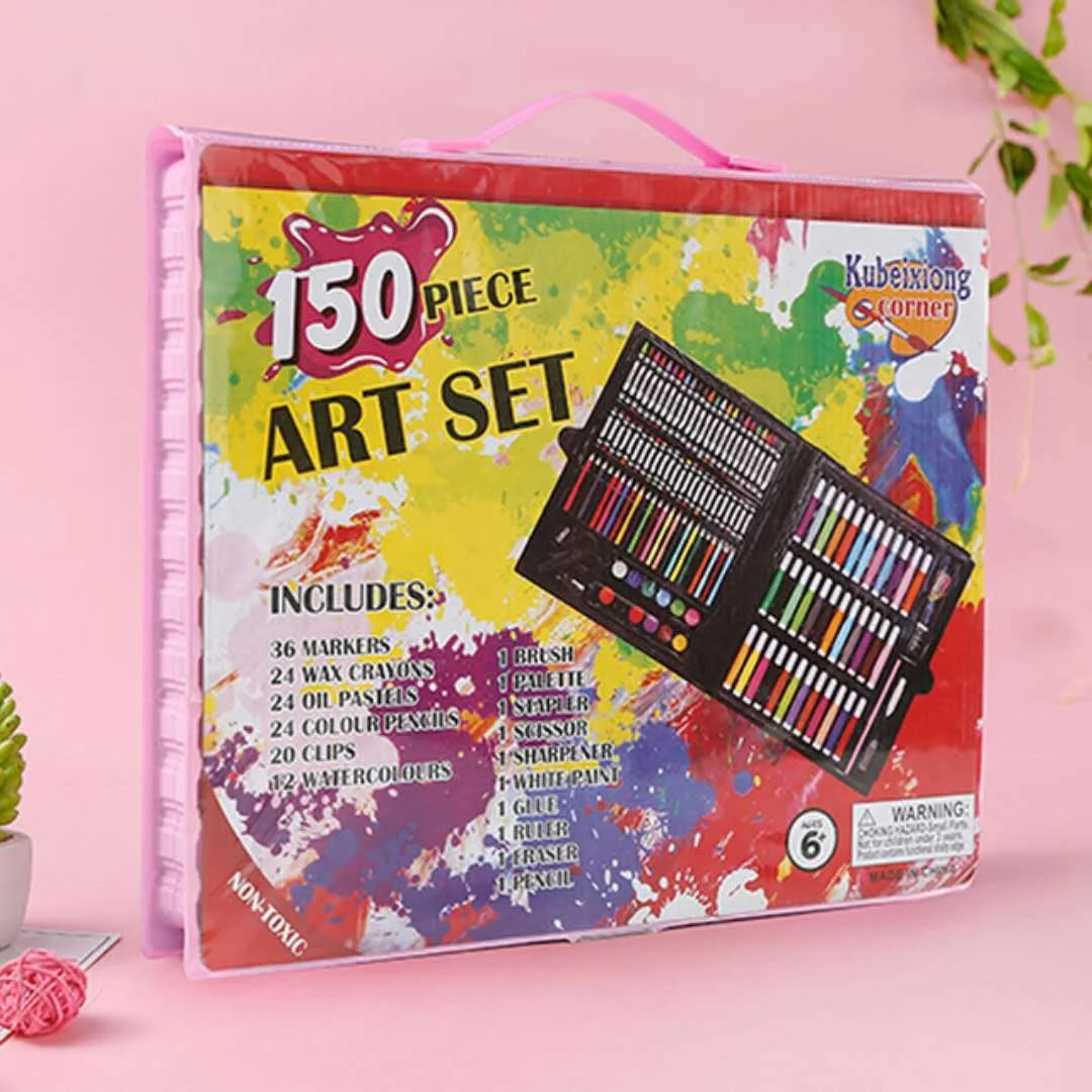 Ly Art Supplies Set Drawing Kit For Kids Pencil Pastel Wooden Case Colored Faber Castell Color Pencil Art Sets