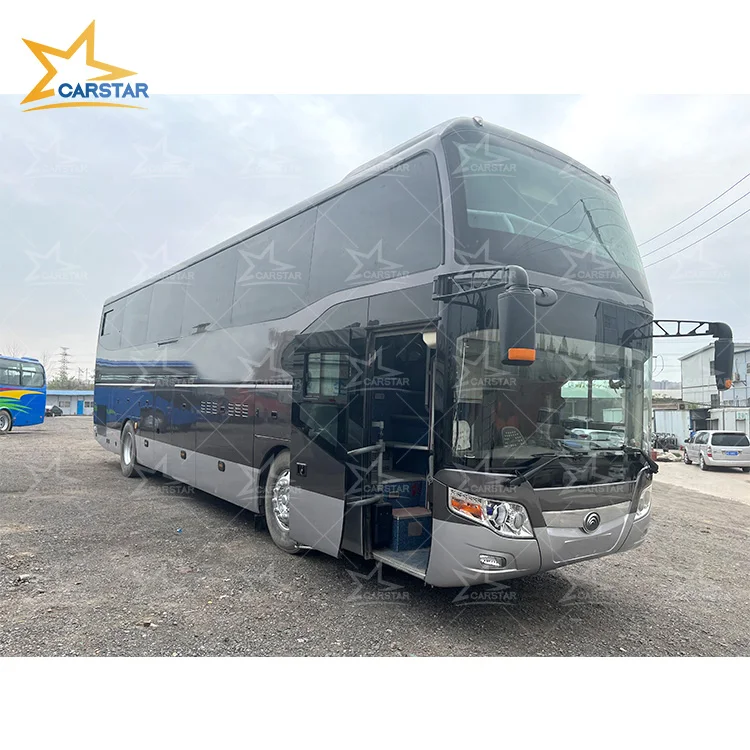 2018 Yutong Luxury 55 Seats Used Second Hand Diesel Fuel Tourist Coach Bus
