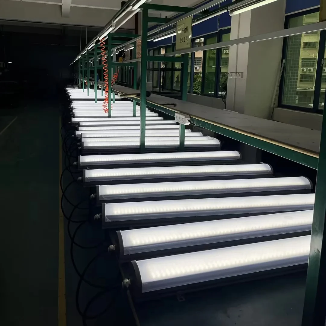 30~100w Reflective Cup + Patterned Glass Lamp Shade Explosion Lamp Replacement for Explosion Proof Fluorescent Light Zone 1 & 2