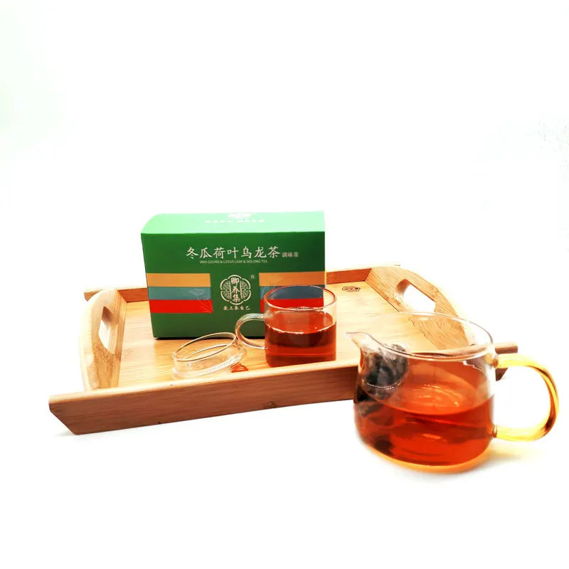 
Herbal teabags with lotus leaf wax gourd oolong tea herbal tea slim 