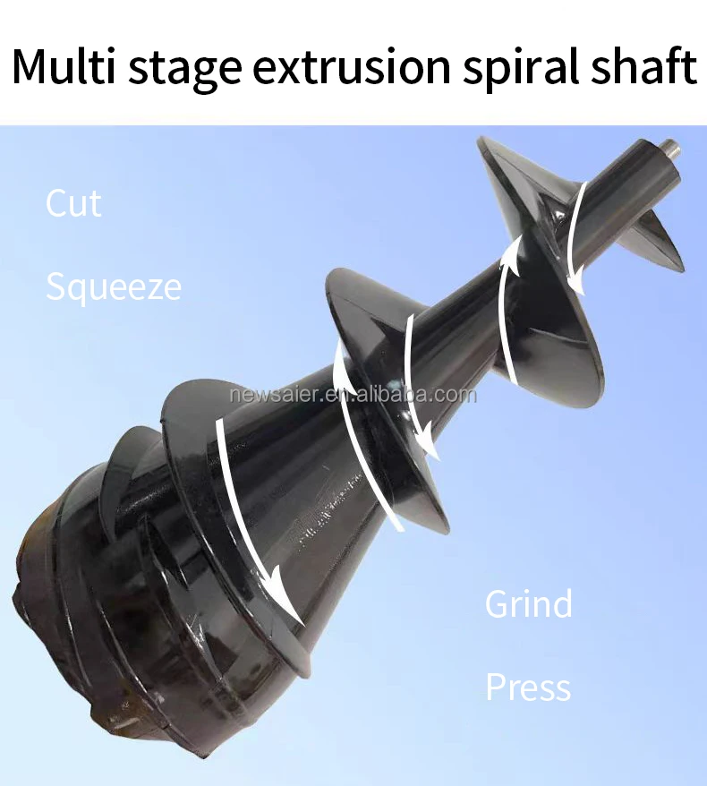 commercial cold press squeezer extractor machine for pure juice juicer dates oranges grapes apples pomegranates fruit vegetables