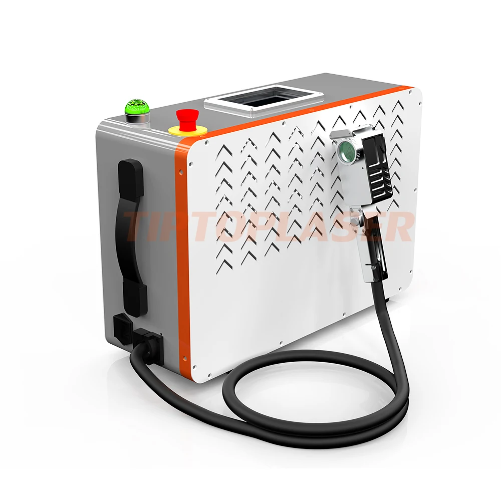 Backpack laser cleaning machine   portable rust removing laser cleaning machine    metal rust laser removal tool  50W 200W