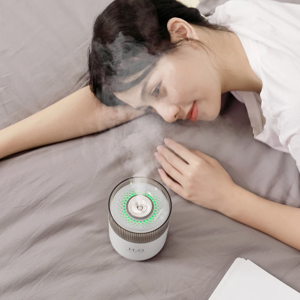Портативный цветной светодиодный светильник 380 мл H2O USB холодный туман для автомобиля | Аромаувлажнители воздуха для помещений