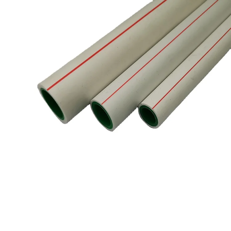 3 layer hot and cold water ppr pipe production line / ppr pipe fitting green / PE water pipe