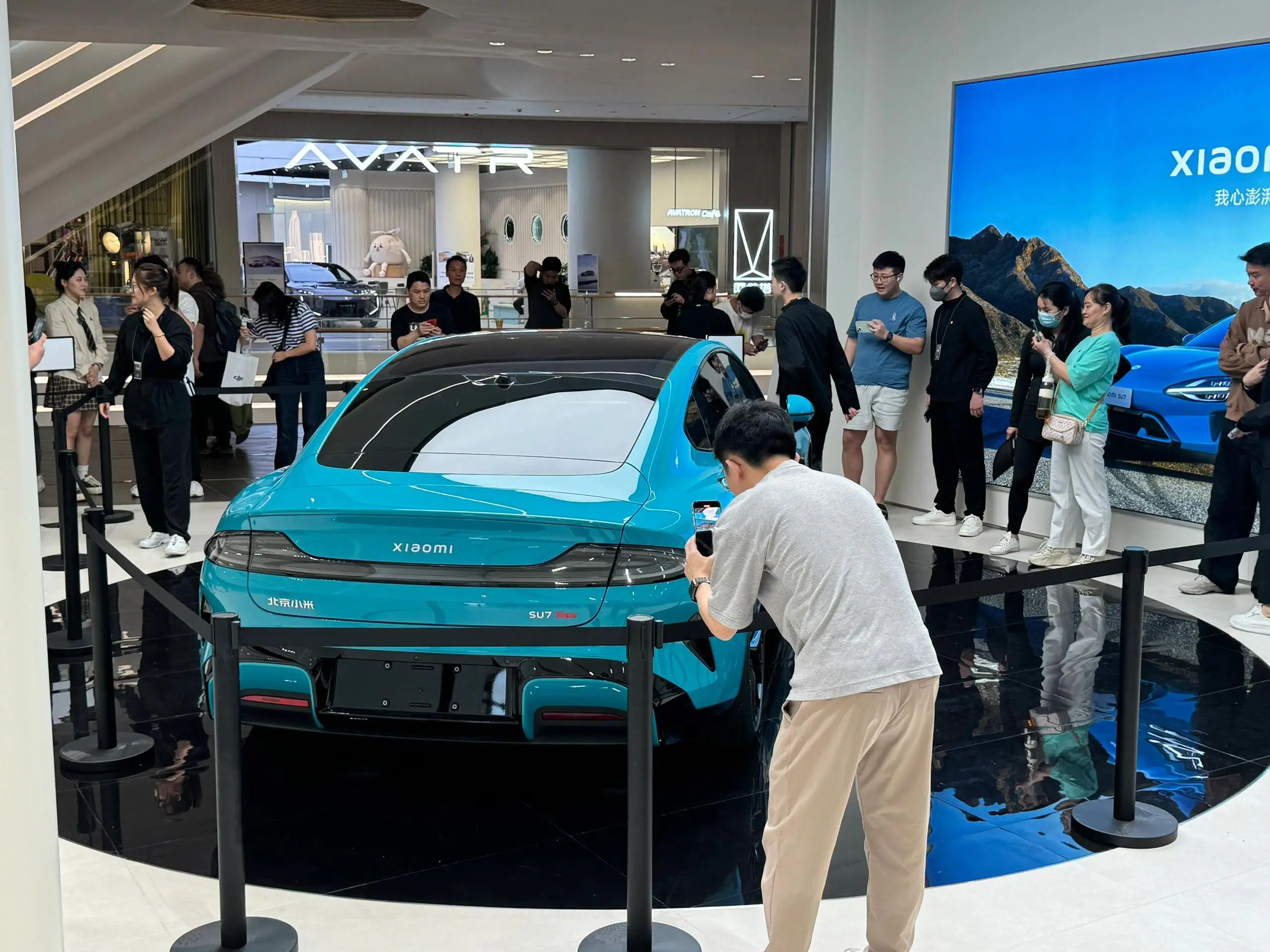 Deposit 2024 Beijing  Auto SU7 Max Version Ultra Long Endurance Electric 800KM AWD 5 Seat EV Car New Energy Vehicles