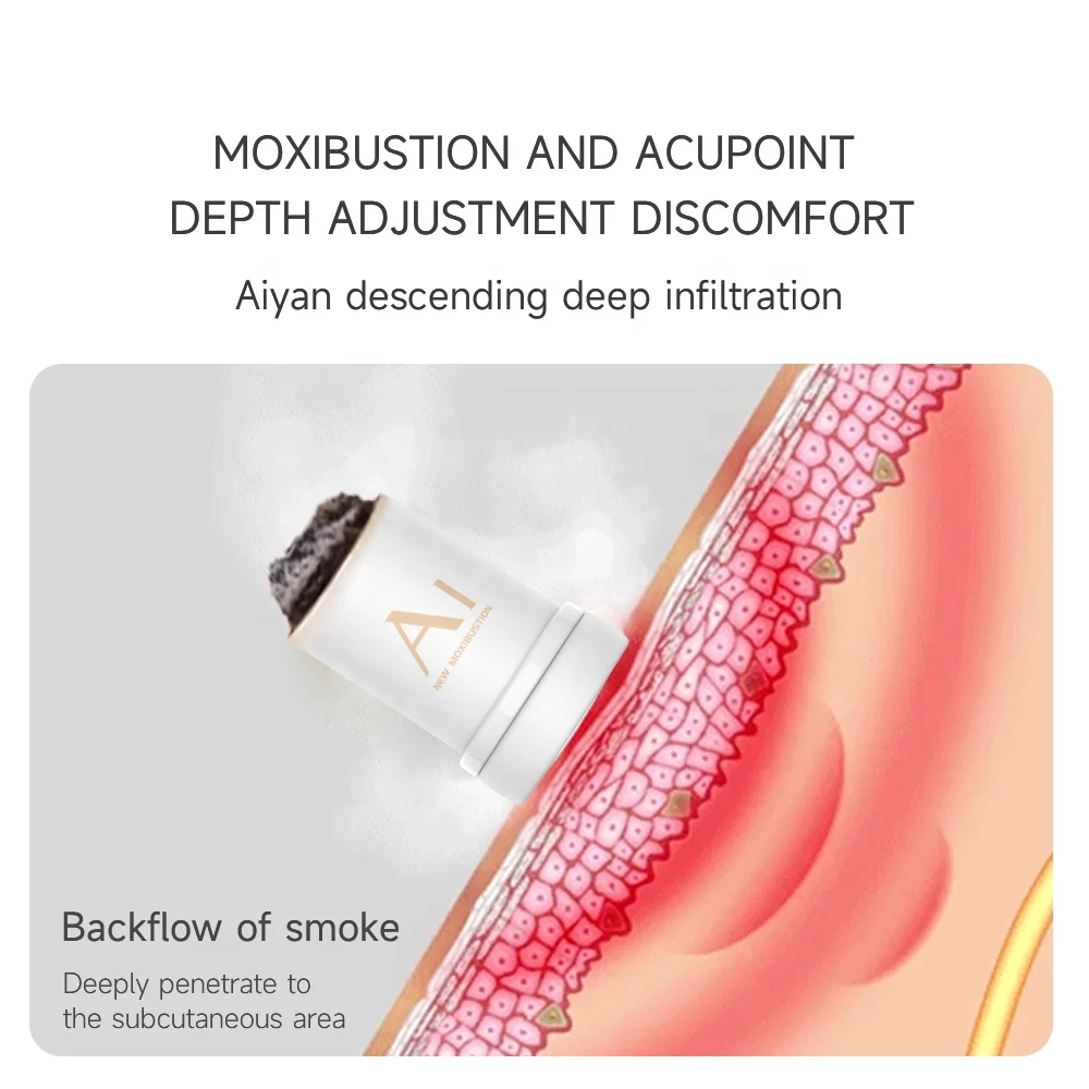 OEM/ODM Handmade Natural Mild Mugwort Moxibustion Sticks and Smokeless Moxa Rolls for Body Moxibustion Therapy