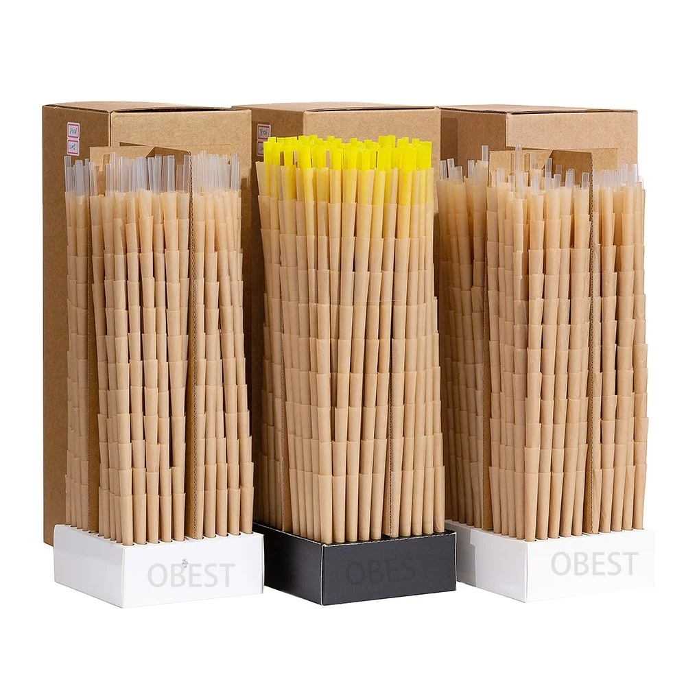 Natural unbleached hemp rice paper pre rolled cones 100/1000pcs classical enjoyment custom LOGO and color