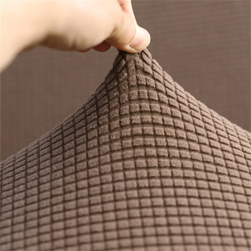 Stretch Sofa Slipcovers Fitted Furniture Protector Sofa Cover Stylish Fabric Cushion Covers