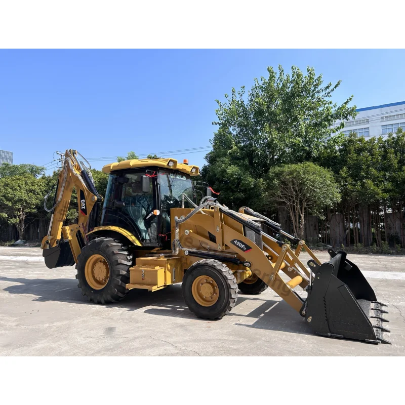 Экскаваторы caterpillar 420F 420F2 подержанные машины CAT дешевая цена для продажи