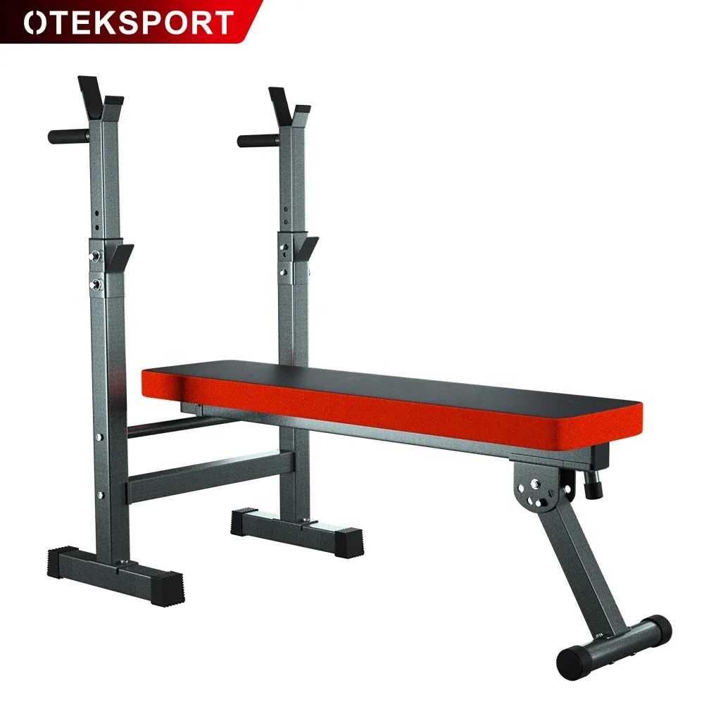 Adjustable Weight Lifting Bench Press For Muscle Exercise Strength Training Free Weights Dumbbell Flat Bench Rack
