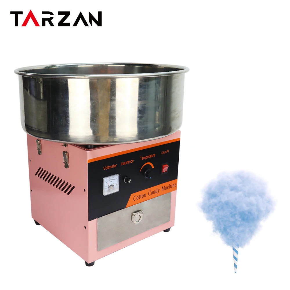 Commercial professional automatic candy floss machine / gas cotton candy maker for sale  maquina de algodon de azucar a gas