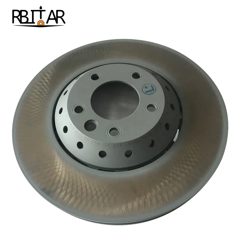 Top quality front disc brake set For CAYENNE oem 95835140350 95835140450 for porsche car parts