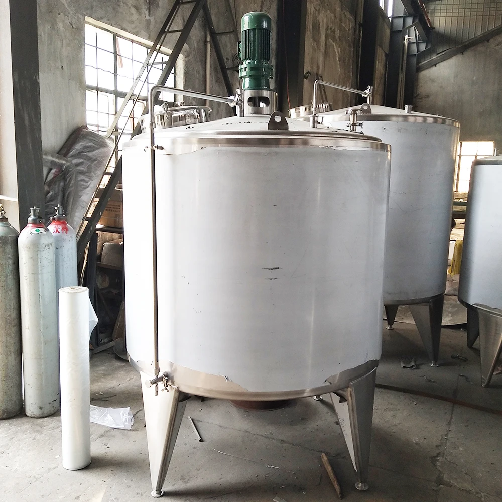 Multi-functional 3000 Liter / 5000 Liter Double Jacketed Mixing Tank
