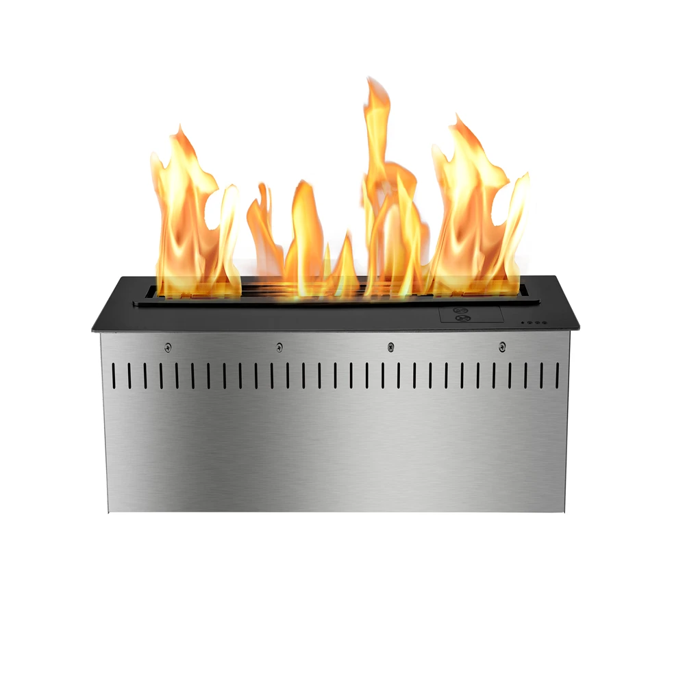 intelligent kamin electric automatic bio ethanol fireplace ethanol burner remote control