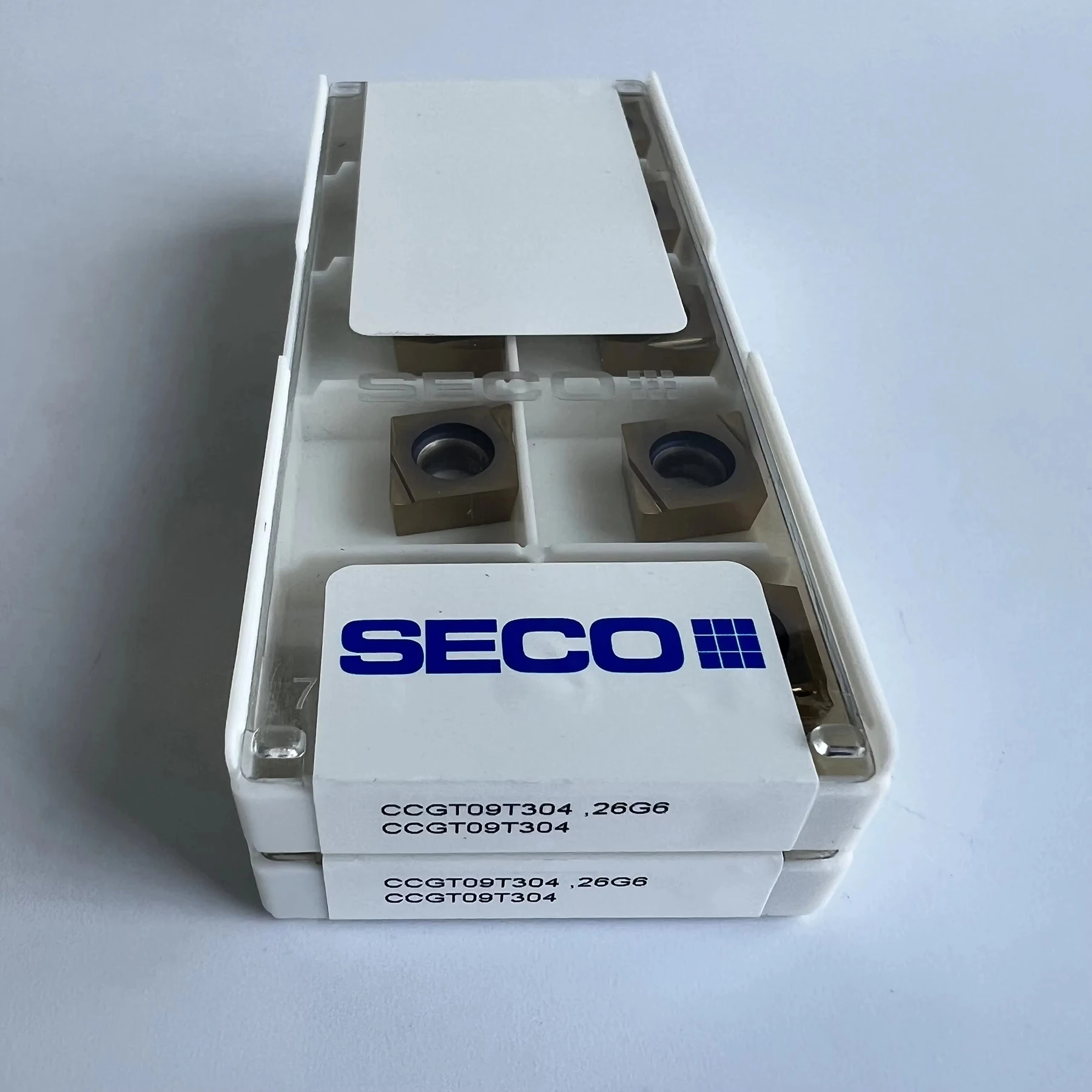 cnc turning parts machine carbide tips cutting tools lathe plates CCGT09T304 26G6 SECO original carbide insert