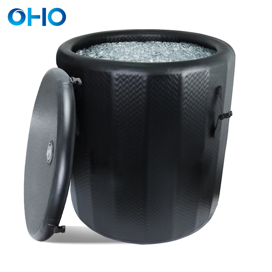 OHO Wholesale DWF Ice Bath Barrel Tub Cold Plunge Pool with Custom Size Color and Logo