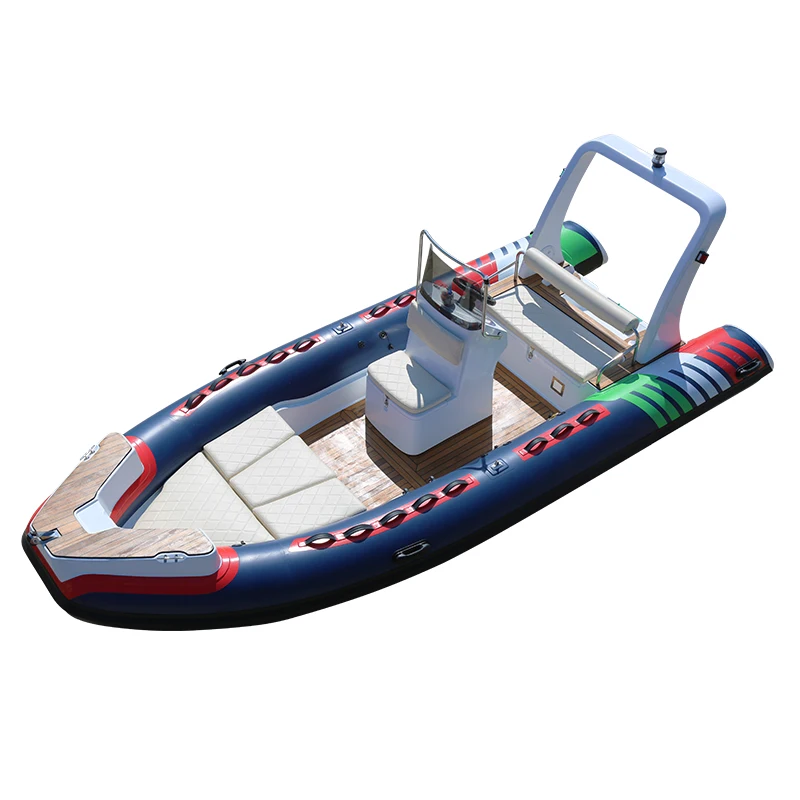 Inflatable Rubber Boat  Luxury yacht Boats with CE in Hypalon or PVC Fishing and Sport Dinghy Made In China