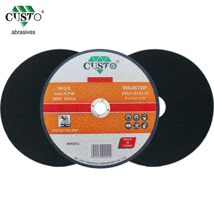 Angle Grinder Abrasive Cutting Disk Tube Super Thin Cutting Wheel for Stainless Steel Inox Steel